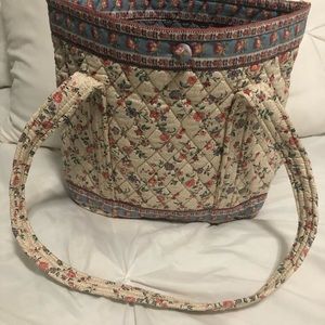 Vera Bradley Tote with Travel Toiletry Bag